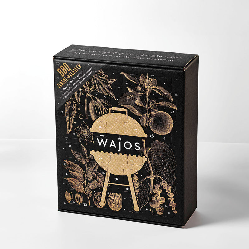 Wajos Adventskalender BBQ 2026 Verpackung