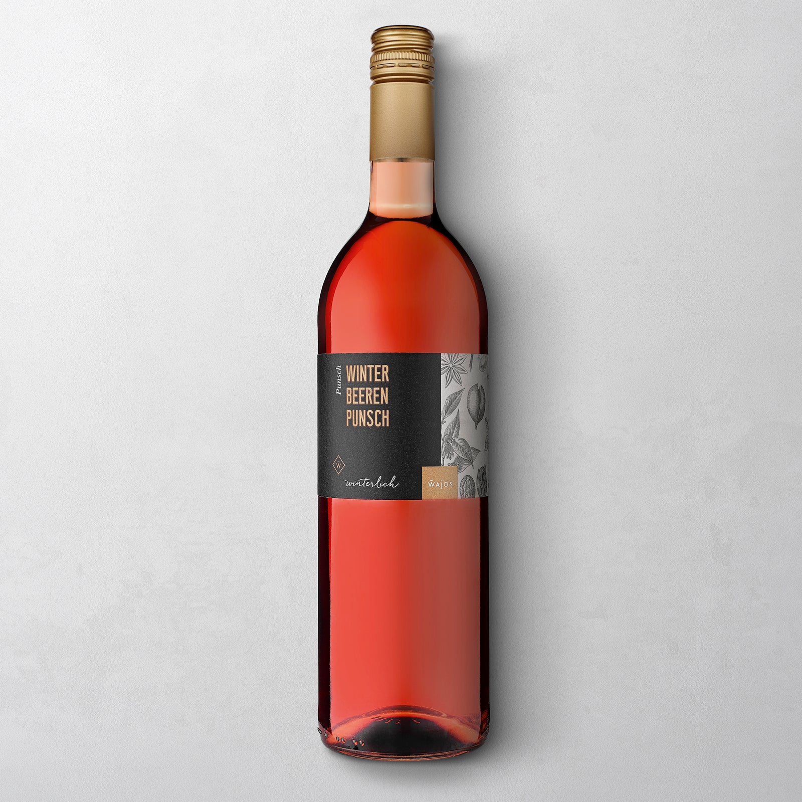 Winter Beeren Punsch in 750 ml Flasche