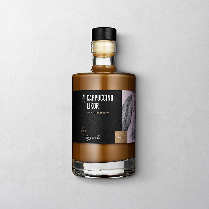 Cappuccino Likör in 350 ml Flasche