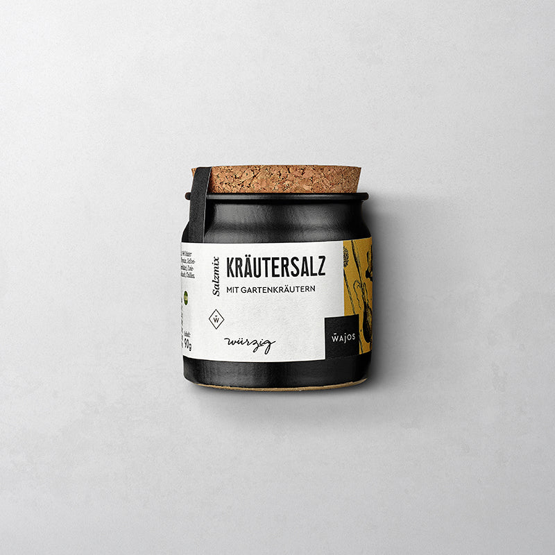 Kräutersalz im 90 g Tontopf