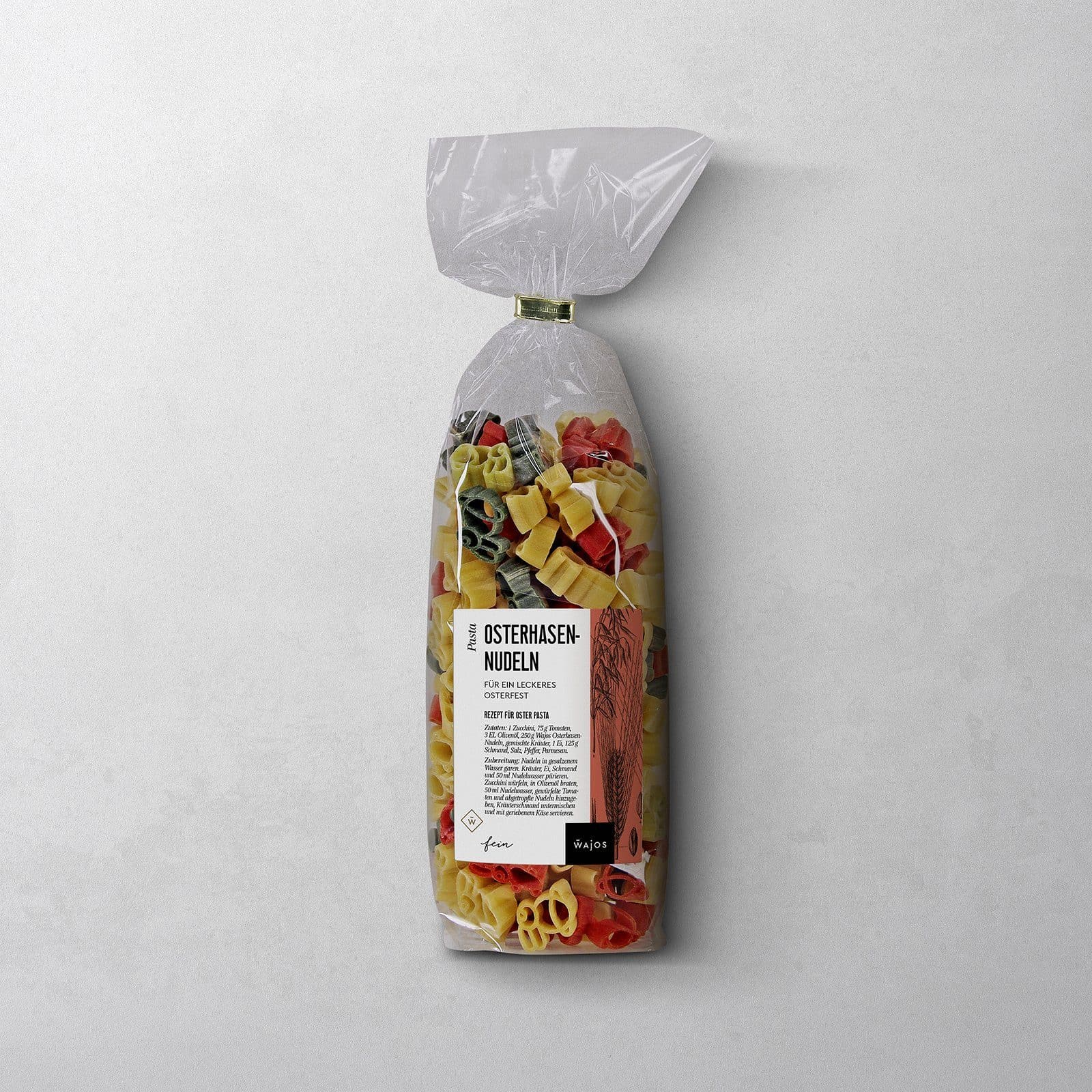 OSTERHASEN NUDELN PASTA Wajos GmbH, Zur Höhe 1, D-56812 Dohr, www.wajos.de 